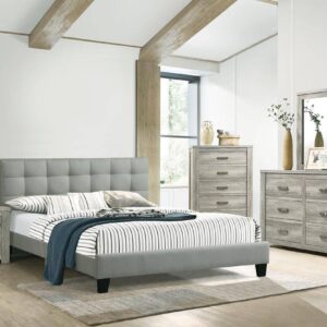 Queen Frame, NS, Dresser & Mirror