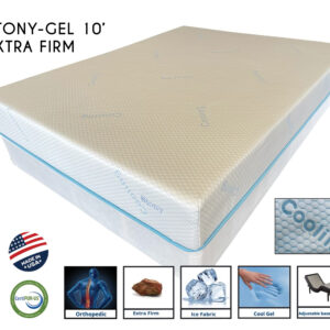 Stony-Gel 10” Extra Firm Mattress