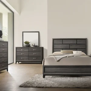 Errico | Queen  Bedroom Set | 4PC | FM7215GY