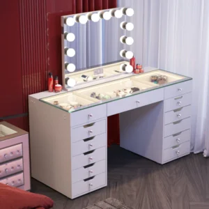 Vanitti Eva Vanity with Bluetooth Mirror
