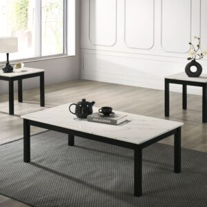 Findlay | 3 Pc. Table Set | White