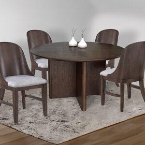 Cullen Round Dining Group | Dining set | 5PC Dining Set