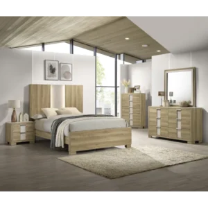RANGLEY BEDROOM GROUP | DRIFTWOOD | Queen Bedroom Set | 4 Pc