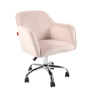Cathy Swivel Vanity Chair | pink